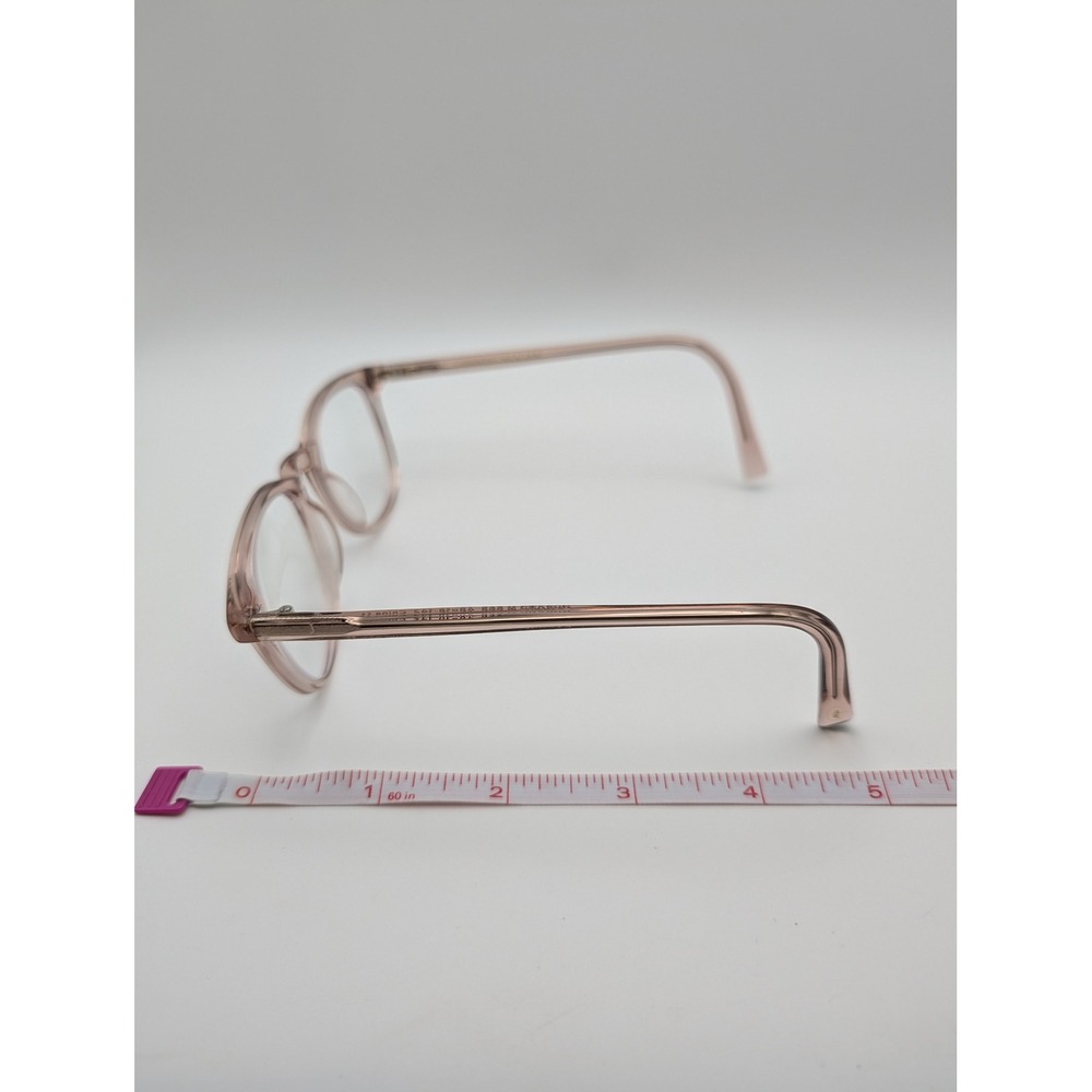 Warby Parker Durand M 668 Rose Water Pink Crystal Eyeglass Frames Only 48-18-142 - Picture 13 of 13